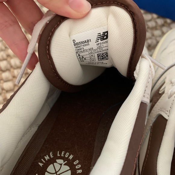 SOLD - Aimé Leon Dore | New Balance P550 Brown - Picture 5 of 8